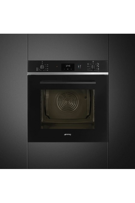 Электрический духовой шкаф Smeg SO6400S2B (черный) 1