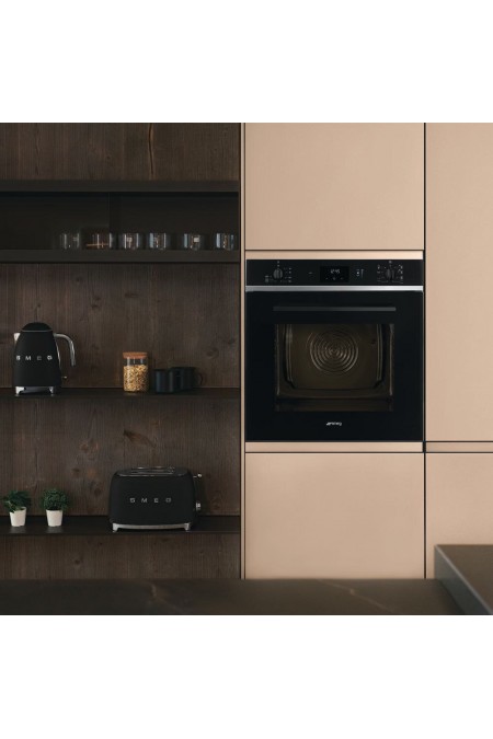 Электрический духовой шкаф Smeg SO6400S2B (черный) 5