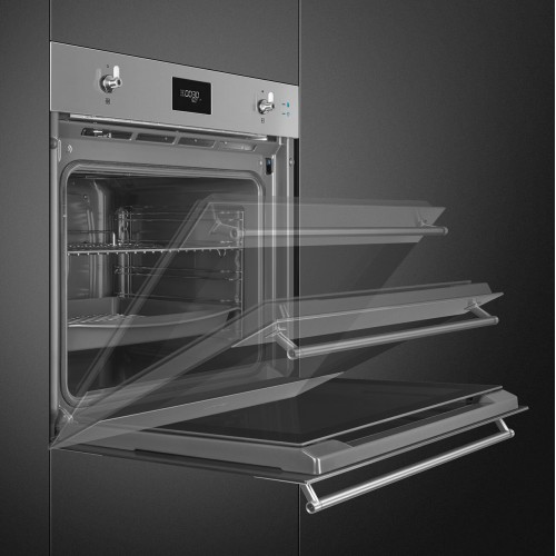 Электрический духовой шкаф Smeg SOP6301S2X (серебристый) 9