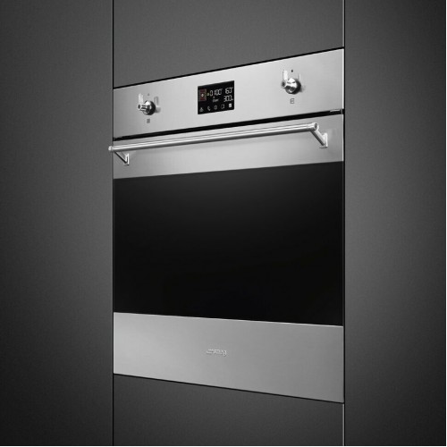 Электрический духовой шкаф Smeg SOP6302TX (нержавеющая сталь) 1