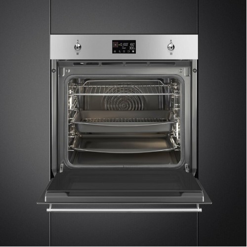 Электрический духовой шкаф Smeg SOP6302TX (нержавеющая сталь) 2