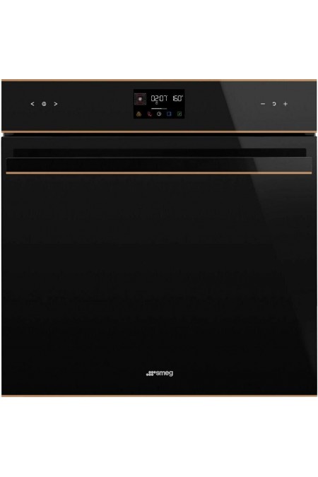 Электрический духовой шкаф Smeg SOP6602TNR (черное стекло) 