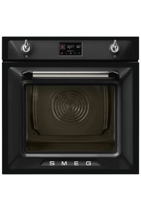 Электрический духовой шкаф Smeg SOP6902S2PN (черный) 