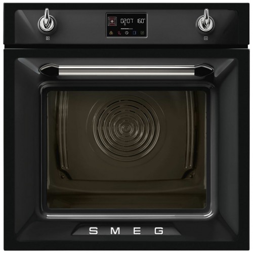 Электрический духовой шкаф Smeg SOP6902S2PN (черный) 