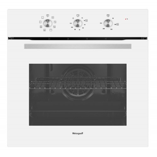 Электрический духовой шкаф Weissgauff EOM 208 PDW Steam Clean (белый) 