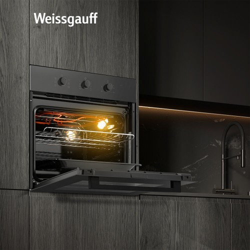Электрический духовой шкаф Weissgauff EOM 266 PMB (черный) 8