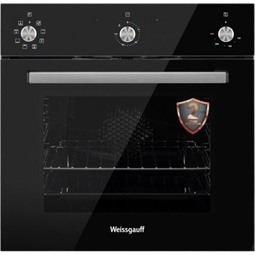 Электрический духовой шкаф Weissgauff EOV 206 SB (черный) 