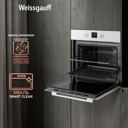 Электрический духовой шкаф Weissgauff EOV 661 PDW (белый) 2