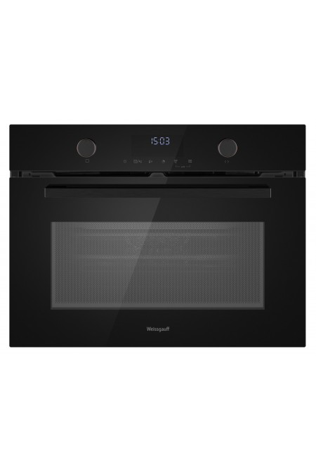 Электрический духовой шкаф Weissgauff OE 4551 DB Black Edition (черный) 