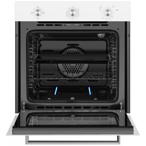 Электрический духовой шкаф Weissgauff WGO 702 White Glass (белый) 7