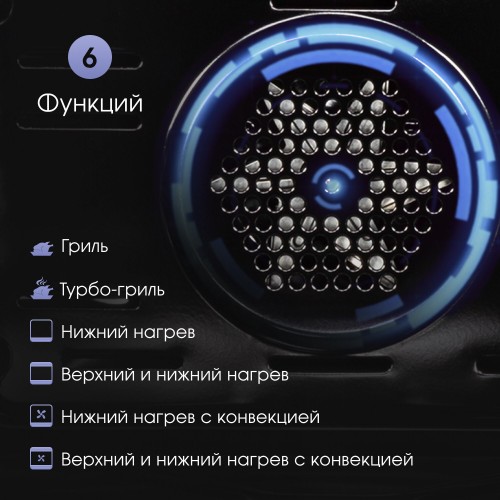 Электрический духовой шкаф Zigmund Shtain E 145 W (белый) 6