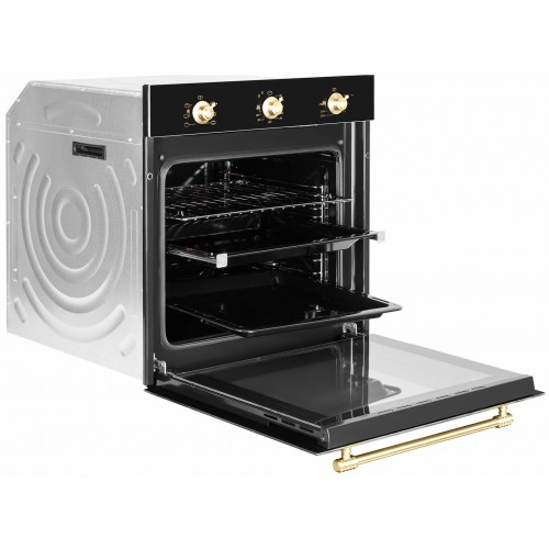 Электрический духовой шкаф Zigmund Shtain E 161 B (черный) 1