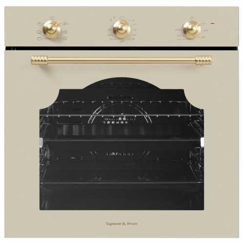 Электрический духовой шкаф Zigmund Shtain E 161 X (бежевый) 