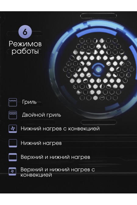 Электрический духовой шкаф Zigmund Shtain E 165 W (белый) 2