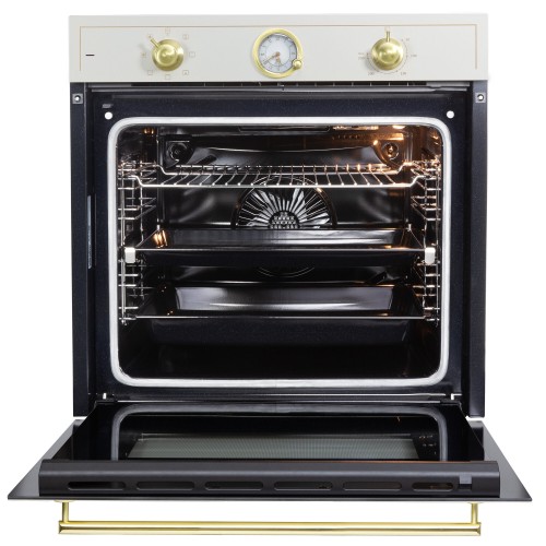 Электрический духовой шкаф Zigmund Shtain E 166 X (бежевый) 2