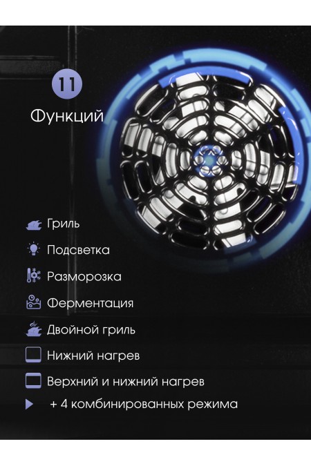 Электрический духовой шкаф Zigmund Shtain E 168 W (белый) 2