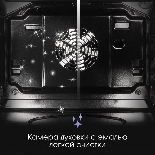 Электрический духовой шкаф Zigmund Shtain E 168 W (белый) 6