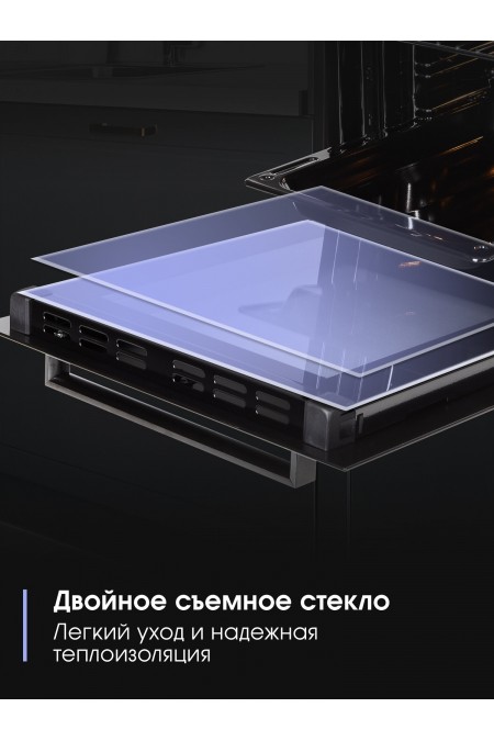 Электрический духовой шкаф Zigmund Shtain E 172 B (черный) 5