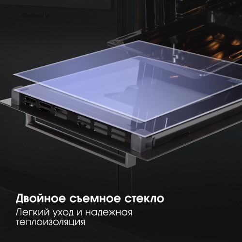 Электрический духовой шкаф Zigmund Shtain E 173 B (черный) 5