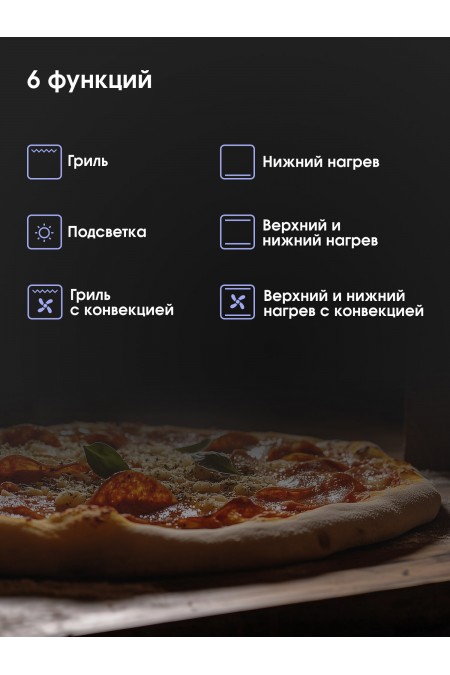 Электрический духовой шкаф Zigmund Shtain E 173 S (серебристый) 3