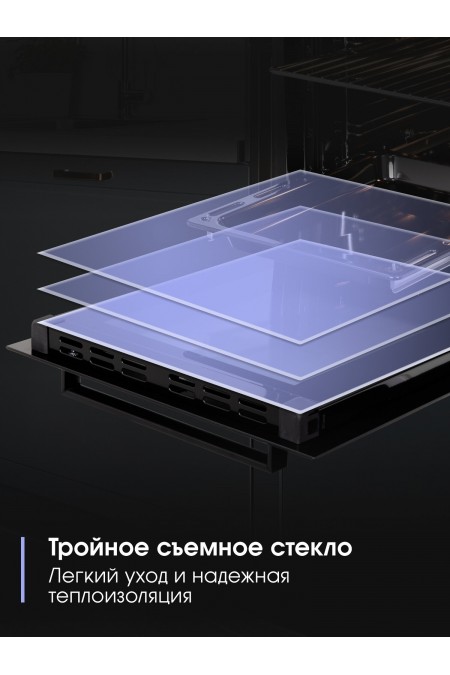 Электрический духовой шкаф Zigmund Shtain E 174 B (черный) 4