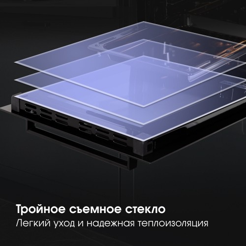 Электрический духовой шкаф Zigmund Shtain E 174 B (черный) 6