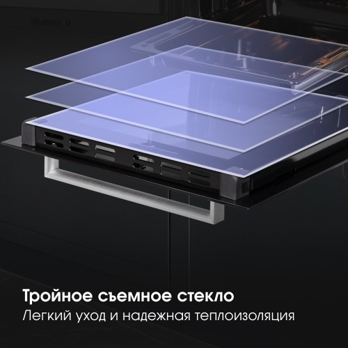 Электрический духовой шкаф Zigmund Shtain E 174 S (нержавеющая сталь) 7