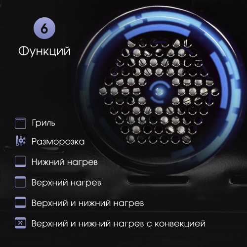 Электрический духовой шкаф Zigmund Shtain E 175 W (белый) 3