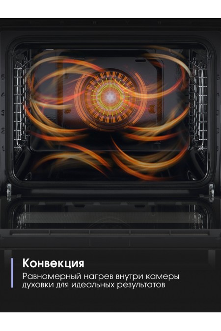 Электрический духовой шкаф Zigmund Shtain E 176 B (черный) 4