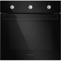 Газоэлектрический духовой шкаф Maunfeld EOGC604B Slim (черный)