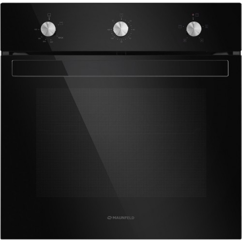 Газоэлектрический духовой шкаф Maunfeld EOGC604B Slim (черный) 