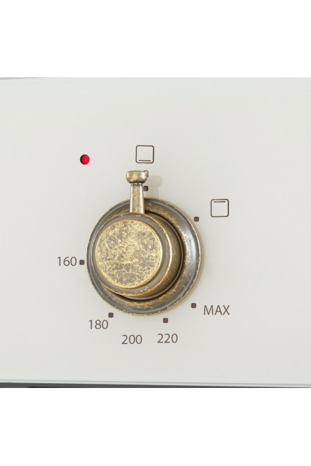 Газоэлектрический духовой шкаф MAUNFELD EOGC604RIB.MT Slim (бежевый) 5