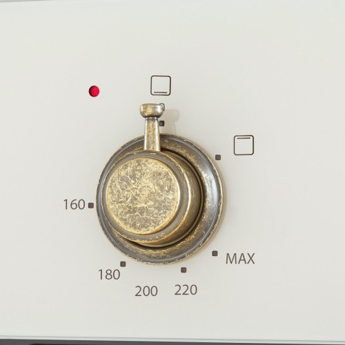 Газоэлектрический духовой шкаф MAUNFELD EOGC604RIB.MT Slim (бежевый) 5