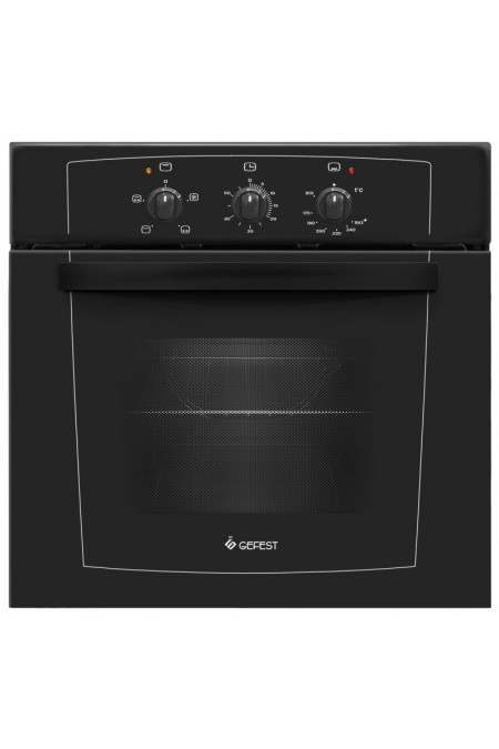Газовый духовой шкаф GEFEST ДГЭ 601-01 А (черный) 