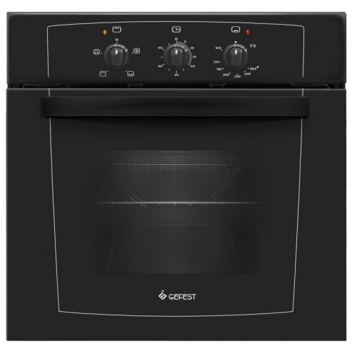 Газовый духовой шкаф GEFEST ДГЭ 601-01 А (черный) 