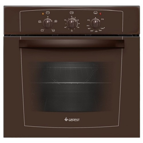 Газовый духовой шкаф GEFEST ДГЭ 601-01 К (коричневый) 
