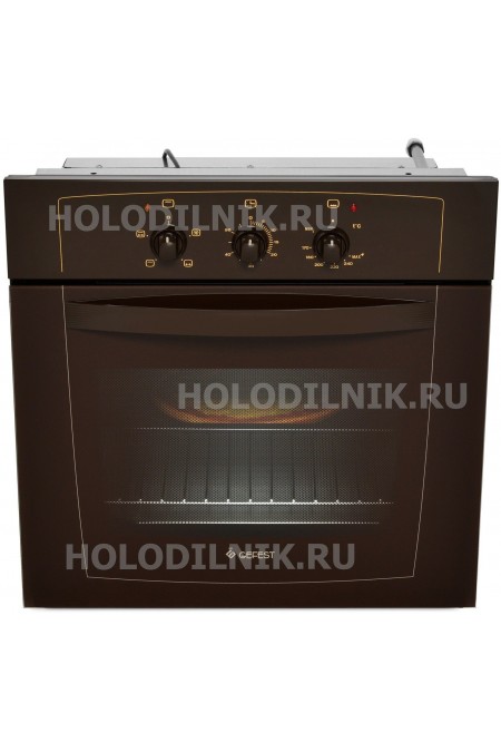 Газовый духовой шкаф GEFEST ДГЭ 601-01 К (коричневый) 7