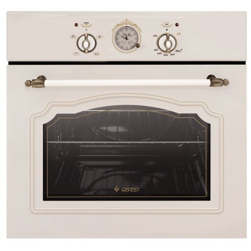 Газовый духовой шкаф GEFEST ДГЭ 601-01 К64 (кремовый) 