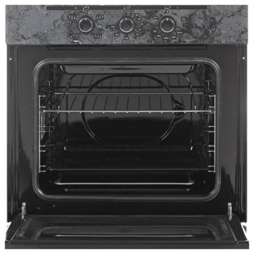 Газовый духовой шкаф GEFEST ДГЭ 621-01 К53 (черный с рисунком мрамор) 5