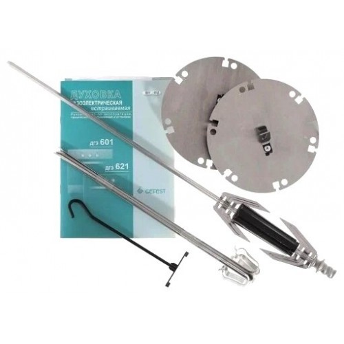 Газовый духовой шкаф GEFEST ДГЭ 621-03 (черный) 2