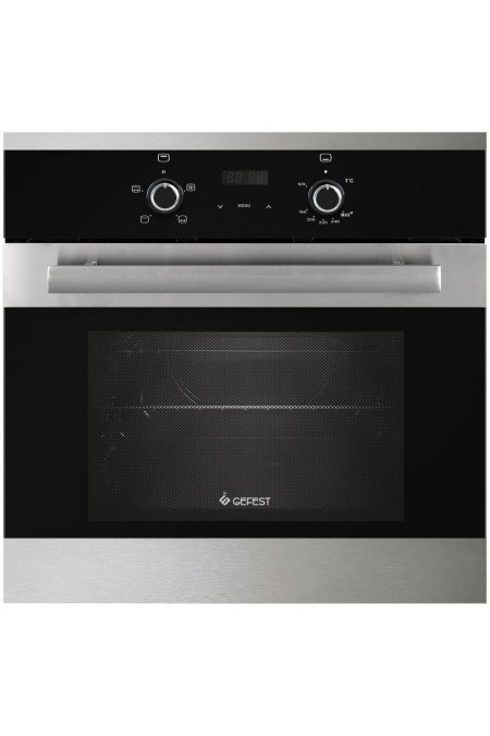 Газовый духовой шкаф Gefest ДГЭ 621-03 Н5 (нержавеющая сталь/черный) 
