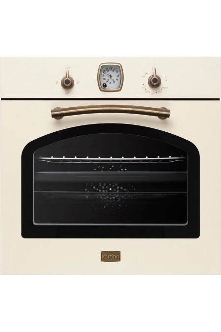 Газовый духовой шкаф Korting OGG 741 CRB (слоновая кость) 