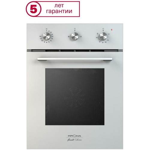 Газовый духовой шкаф Krona STRETTO 45 WH (белый) 8