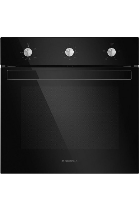 Газовый духовой шкаф MAUNFELD EOGC604B (черный) 