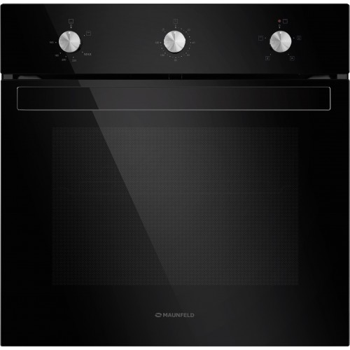 Газовый духовой шкаф MAUNFELD EOGC604B (черный) 