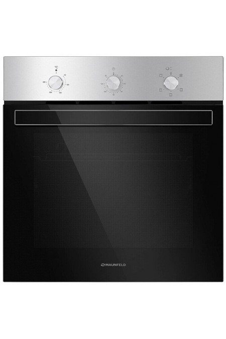 Газовый духовой шкаф MAUNFELD EOGC604S (серебристый) 