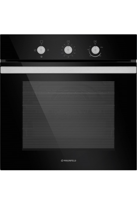 Газовый духовой шкаф MAUNFELD MGOG 673B (черный) 