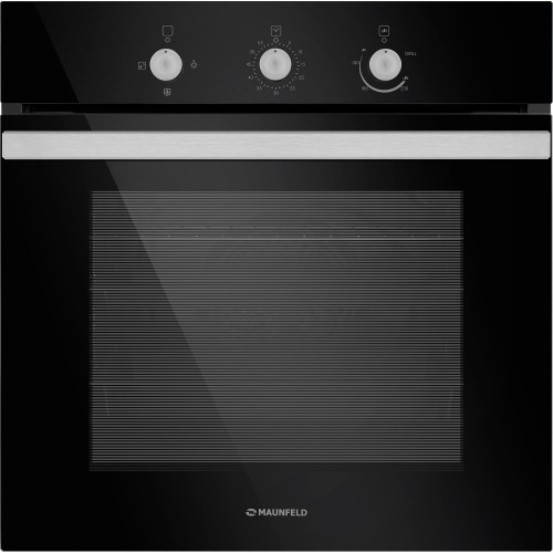 Газовый духовой шкаф MAUNFELD MGOG 673B (черный) 
