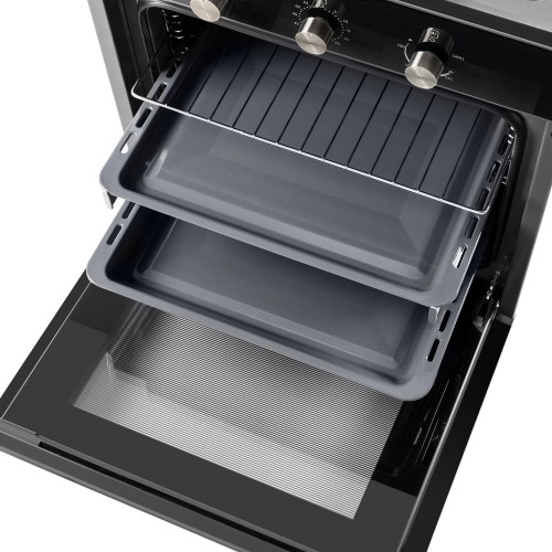 Газовый духовой шкаф MAUNFELD MGOG 673B (черный) 4