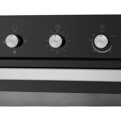 Газовый духовой шкаф MAUNFELD MGOG 673B (черный) 6